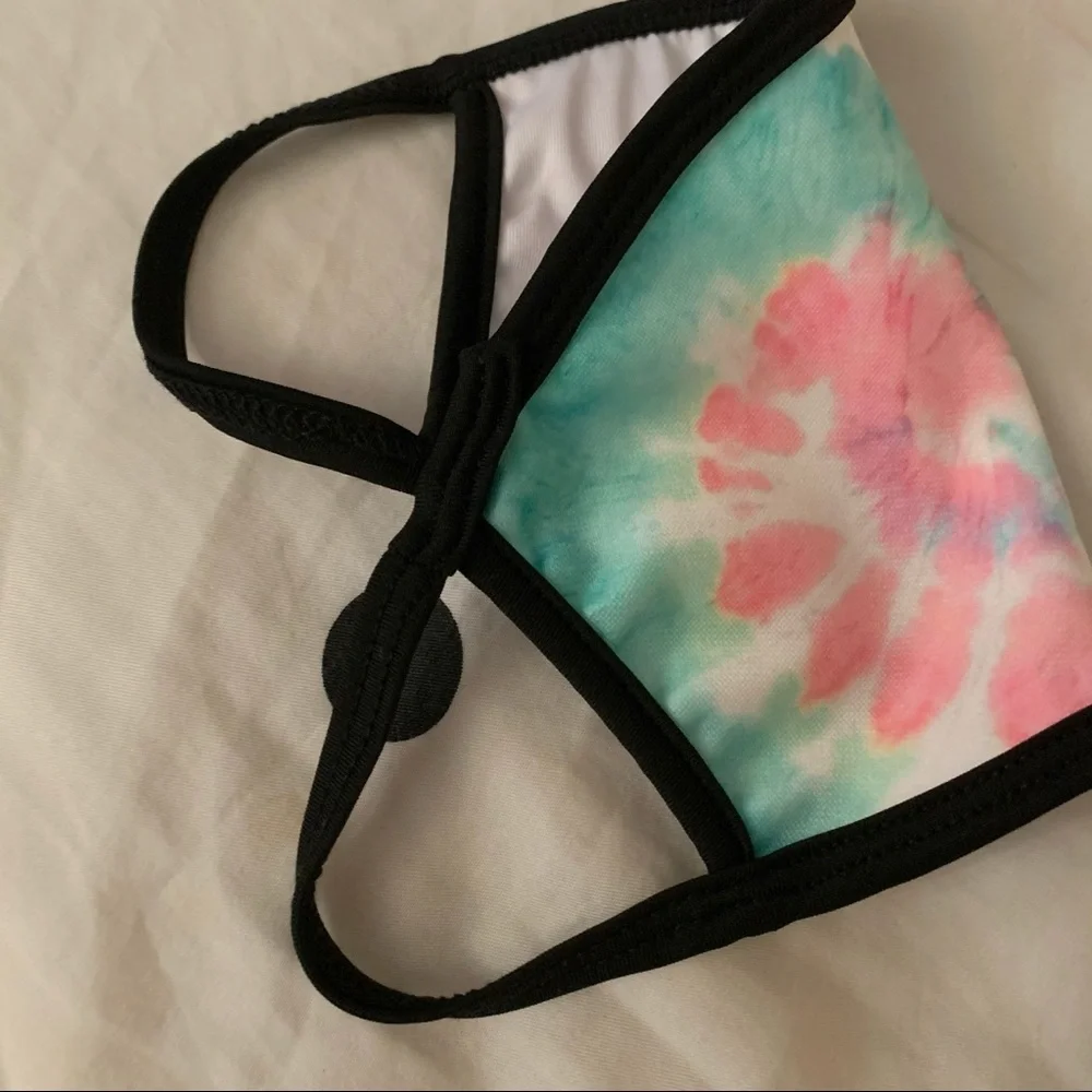 💙 Pastel Tie-Dye Face Mask